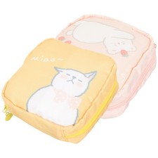  2 Pcs Borsetta Per Assorbenti Pochette Porta Sacchetto Borsa Mestruali