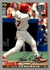card Baseball # 74 Todd Zeile