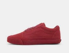 VANS Premium Old Skool 36 Basso Scarpe IN Rosso