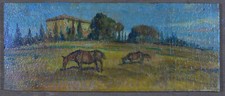 Cavalli - Dipinto originale