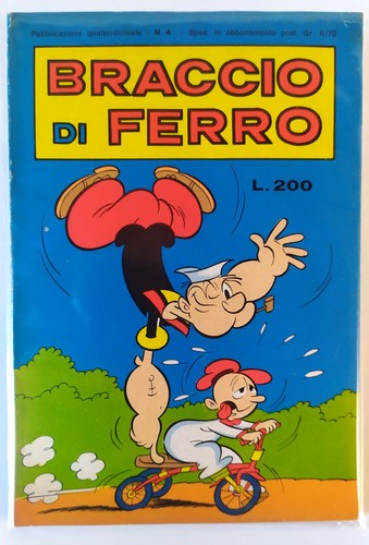 Raro braccio ferro 4 del - n.,