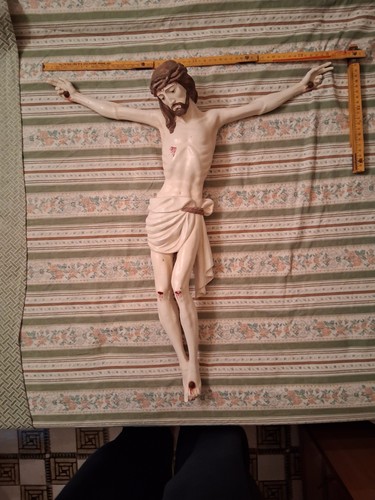 Statua gesù crocifisso resina - statua,
