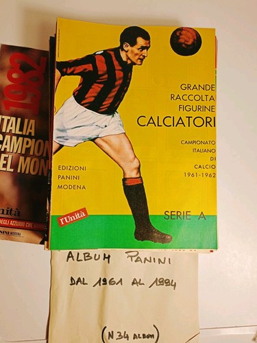 Lotto album calciatori - lotto, 34