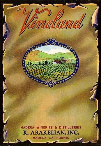 California wine label 2x3 - california,