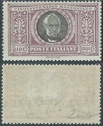 1923 regno manzoni lire - 1923,