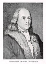 Benjamin franklin 1911 - -,