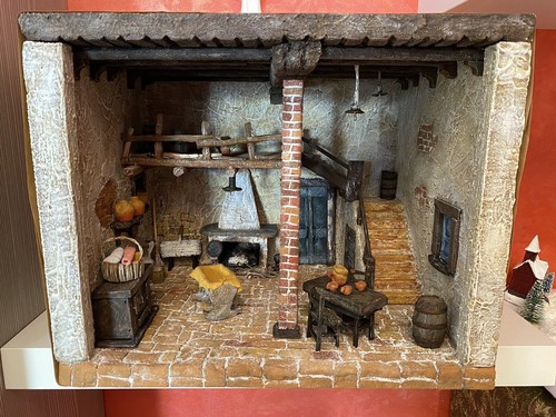 Presepe artigianale fatto - artigianale, a