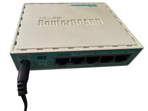 Mikrotik hex rb750gr3 router - hex,