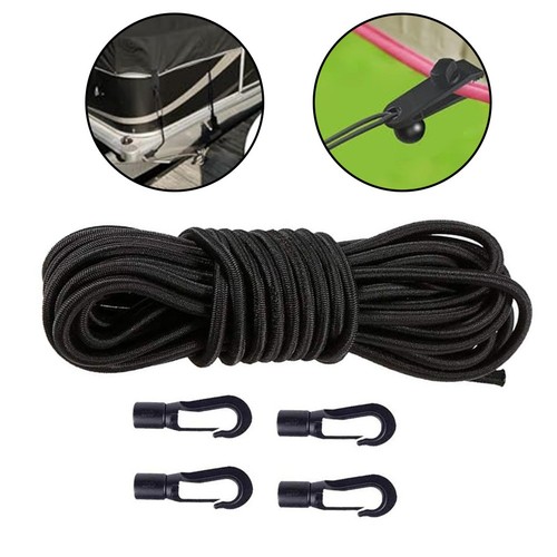 Cavo elastico corda nylon - 5m,