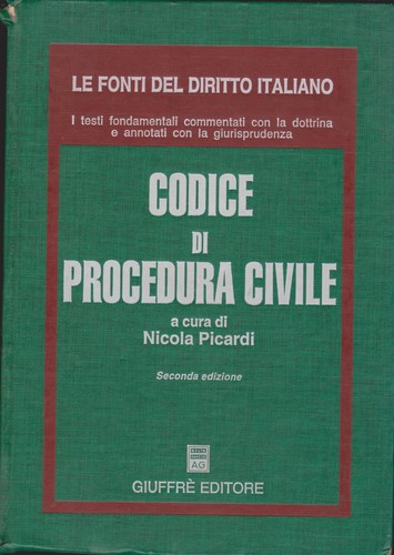 Codice procedura civile a - codice,