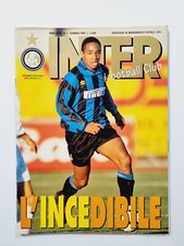 INTER FOOTBALL CLUB 1 GENNAIO 1996 PAUL INCE-GANZ-BENITO CARBONE-PAGLIUCA-CORSO