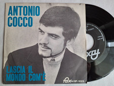 ANTONIO COCCO LASCIA IL MONDO COM'E' BEAT FOX RARO ITALIA 45 RPM 7"