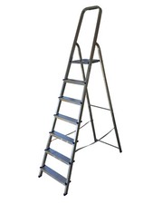 SCALA CASA-PLUS SVELT in alluminio 7 GRADINI - PORTATA 150 KG 