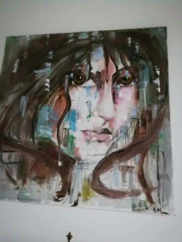 Dipinto moderno olio - ad, su