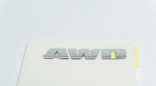 Scritta awd ssangyong - awd,