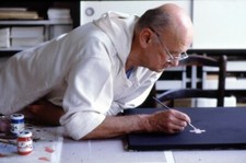 Jean Leppien, atelier, Paris