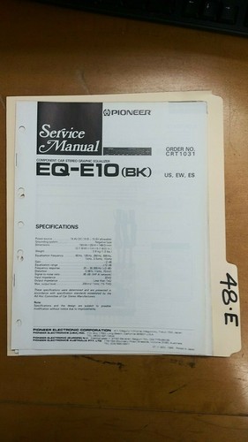 Pioneer e10 manuale di - pioneer,