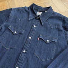 Levi's Camicia Denim Uomo Blu