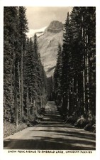 Scenic Snow Peak Avenue To