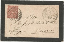 Busta per lutto - Giuseppe Maria Bartolini - 6 gennaio 1882