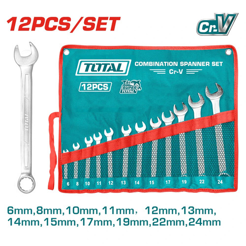 Total set 12 chiavi - set,