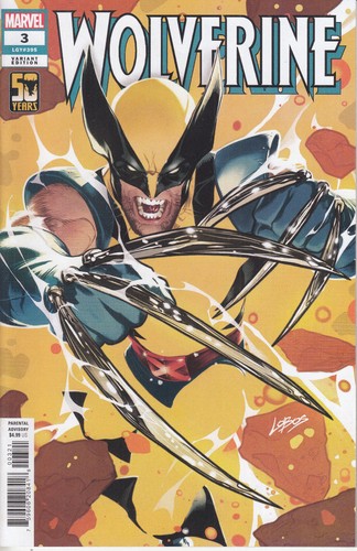 Wolverine variant cover b - wolverine, n.3
