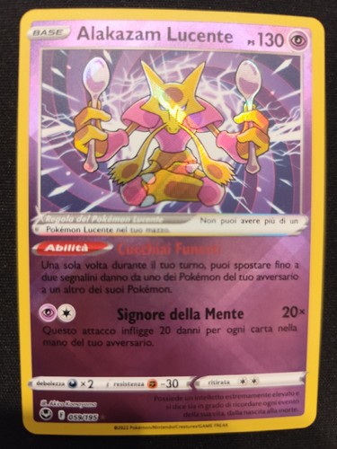 Carta pokémon psa alakazam - carta,