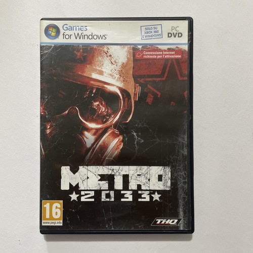 Metro 2033 gioco - metro, dvd