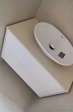 Mobile Bagno Sospeso 100cm Made In Italy