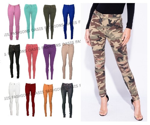 Nuovo donna skinny colorato - skinny,