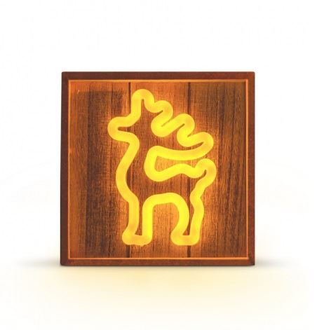 Telaio legno neon - neon, led