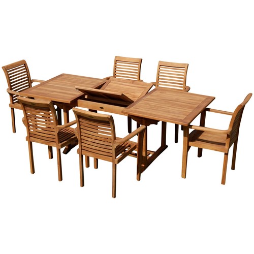 Set teak giardino - teak,