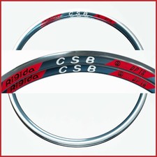 NOS RIGIDA DP18 CSB AERO CERCHI 28" 700c 18h VINTAGE COPERTONCINO anni 90 ROAD RACING NUOVO