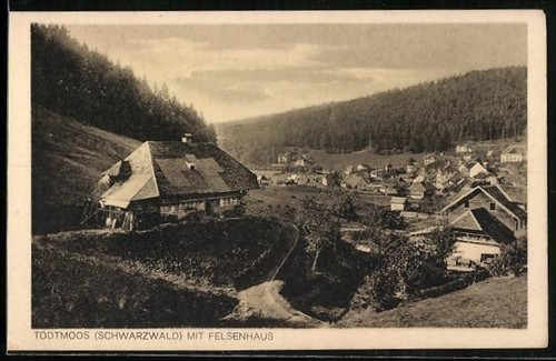 Cartolina todtmoos foresta - /,