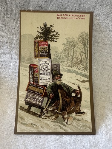 Cartolina pubblicitaria - a.,