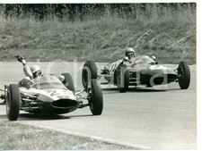 1962 GP LOTTERIA DI MONZA Formula Junior - Peter ARUNDELL e Tony MAGGS *Foto