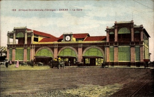 Cartolina dakar senegal - dakar,