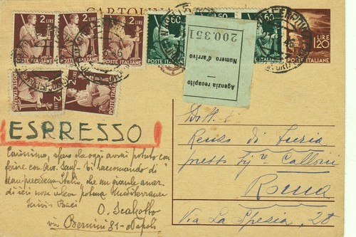 Vg181 interi postali p - postali:, c.p