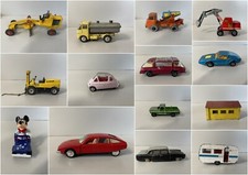 LOTTO 14 MACCHININE GIOCATTOLO VINTAGE Corgi Matchbox Mercury Dinky '60/'70