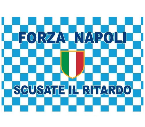 Bandiera del napoli - napoli, gigante