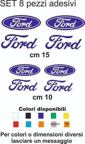 Adesivi ford vinile - adesivi,