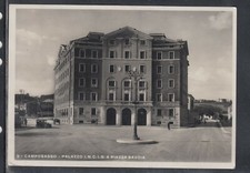 Cartolina Campobasso Palazzo I.N.C.I.S. a Piazza Savoia AUTO P94