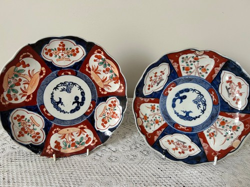 Pair vintage japanese - vintage, imari