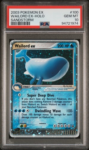 Psa wailord ex - 10,