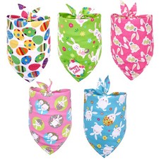  5 pezzi di bandane per cani