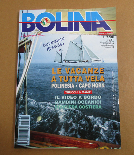 Rivista bolina andar per mare - andar,