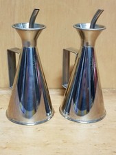 Set Oliera E Acetiera Da Tavola 1/4 l. In Acciaio Inox