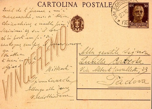 Intero postale regno - intero,