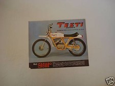 advertising Pubblicità 1970 MOTO TESTI CARABO CROSS
