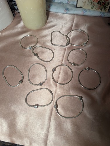 Lotto bracciale pandora - lotto, 11